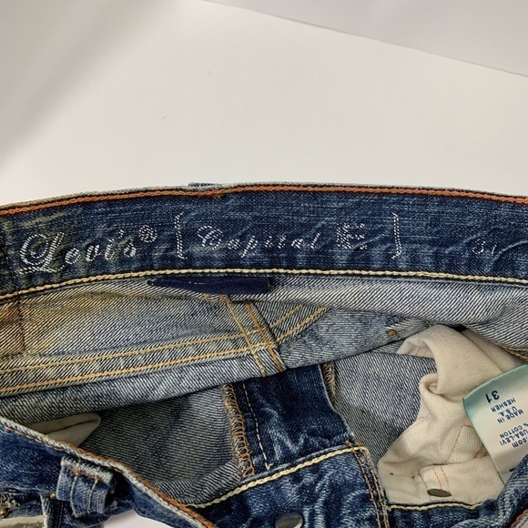 Levi’s capital E hesher straight distressed jeans - Picture 6 of 8